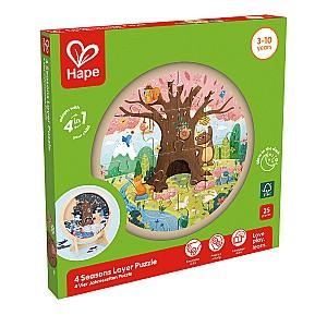 Puzzle Hape 4 Anotimpuri E1653