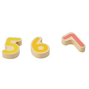 Puzzle Hape Culori si numere