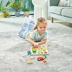 Puzzle Hape Culori si numere