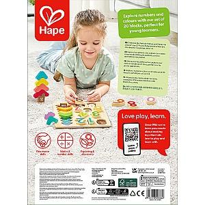 Puzzle Hape Culori si numere