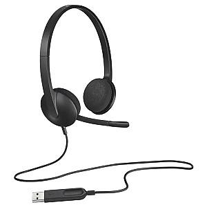 Casti Logitech H340 Black (LO 981-000475)