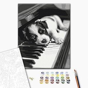 Tablou pe numere BrushMe Melodie BS54066