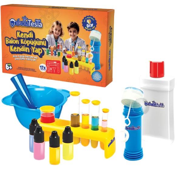 Set de cercetare pentru copii Play Toys Fabrica DIY de Bule Nikola Tesla