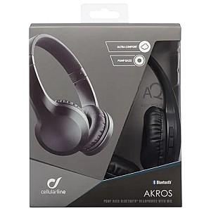 Casti CellularLine Akros Light Black