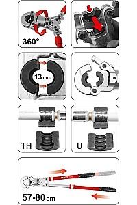 Cleste de sertizare Yato YT-21735
