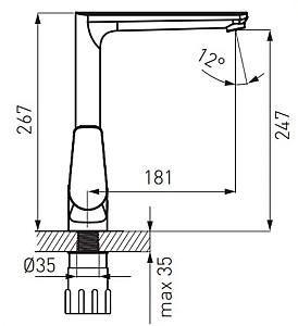 Robinet bucatarie Ferro Espacio BES4