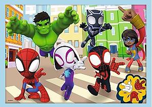 Puzzle Trefl 4in1 Spiday's Team (34611)