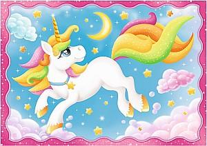 Puzzle Trefl 4in1 Unicorns and magic (34389)