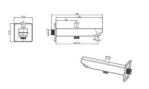 Baterie dus Creavit Matt Black BT.A16 (16178)