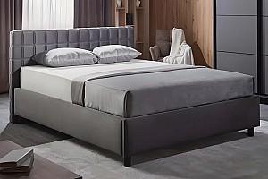 Pat Ambianta Coral 1.4 m Grafit + Saltea Salt Confort Clasic 140x200