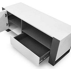 Tumba pentru televizor MG-Plus Combo 120 C03 Grafit / Alb