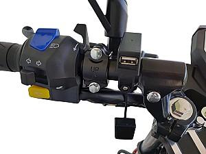 Motocicleta Senke SK200E Red/Gray