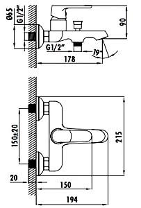 Baterie cada Creavit Stilo SL2500 (12179)