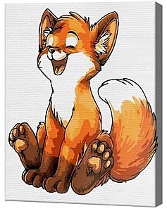 Tablou pe numere Art Gallery Vulpea veselă 20x30 cm