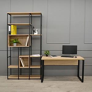 Masa de birou DP B-130 Sonoma/Black