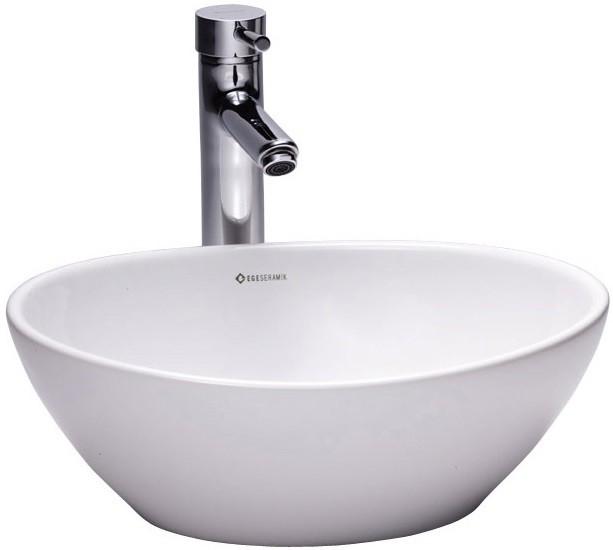 Lavoar baie Ege Vitrifiye Lagina 40x34 (35381) (12815)