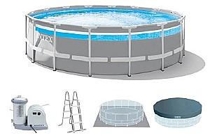 Piscina cu carcasa Intex Prism Frame Clearview (427 x 107 cm)