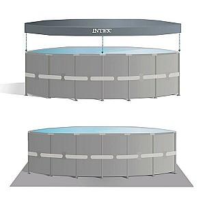 Piscina cu carcasa Intex Prism Frame Clearview (427 x 107 cm)