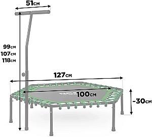 Trambulina Neo Sport 127cm (Green)
