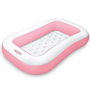 Piscina copii Intex 166x100x25 cm  Roz/Alb