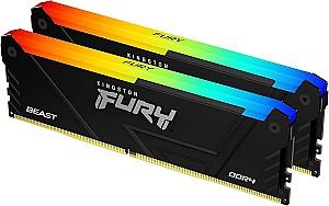 Memorie operativa RAM Kingston FURY Beast RGB 16GB (KF436C17BB2AK2/16)