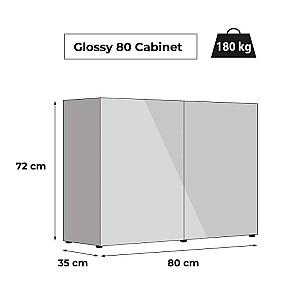Dulap Aquael GLOSSY 80 GREY