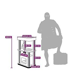 Ansamblu pentru pisici PETREBELS SWEET PETIT VILLA 100 Cappuccino