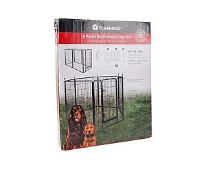 Cusca pentru caini Flamingo ZECTA Black 156x138x100cm