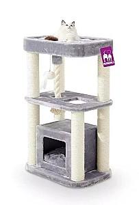 Ansamblu pentru pisici PETREBELS SWEET PETIT VILLA 100 Grey