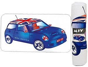 Covoras de baie MSV Albastru 45x75cm