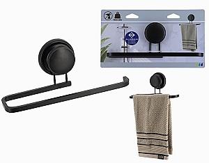 Cuier pentru baie prosoape Tendance Negru 55836