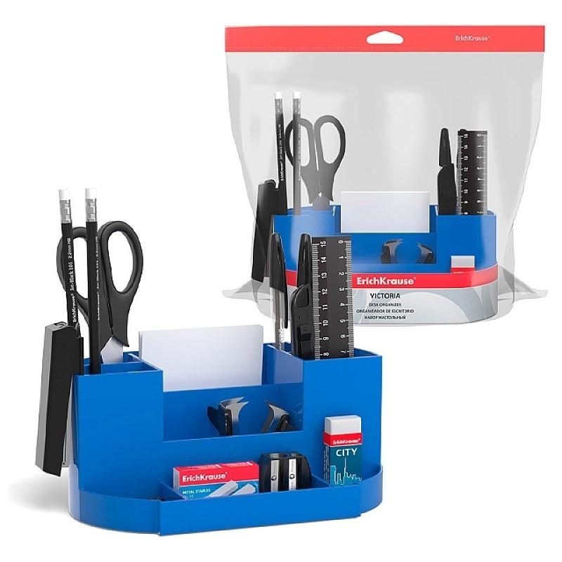 Suport Erich Krause 14 articole Albastru