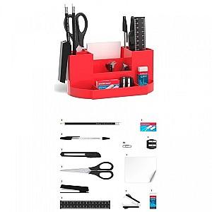 Suport Erich Krause 14 elemente Rosu