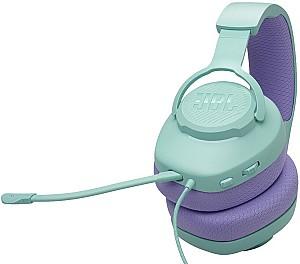 Casti gaming JBL Quantum 100M2 Cyan