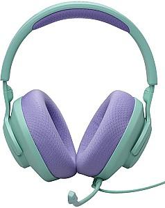 Casti gaming JBL Quantum 100M2 Cyan