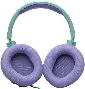 Casti gaming JBL Quantum 100M2 Cyan