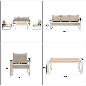 Set mobila de gradina VLM Panama