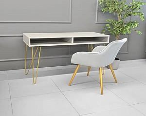 Masa consola DP Mia Grey/Gold 120