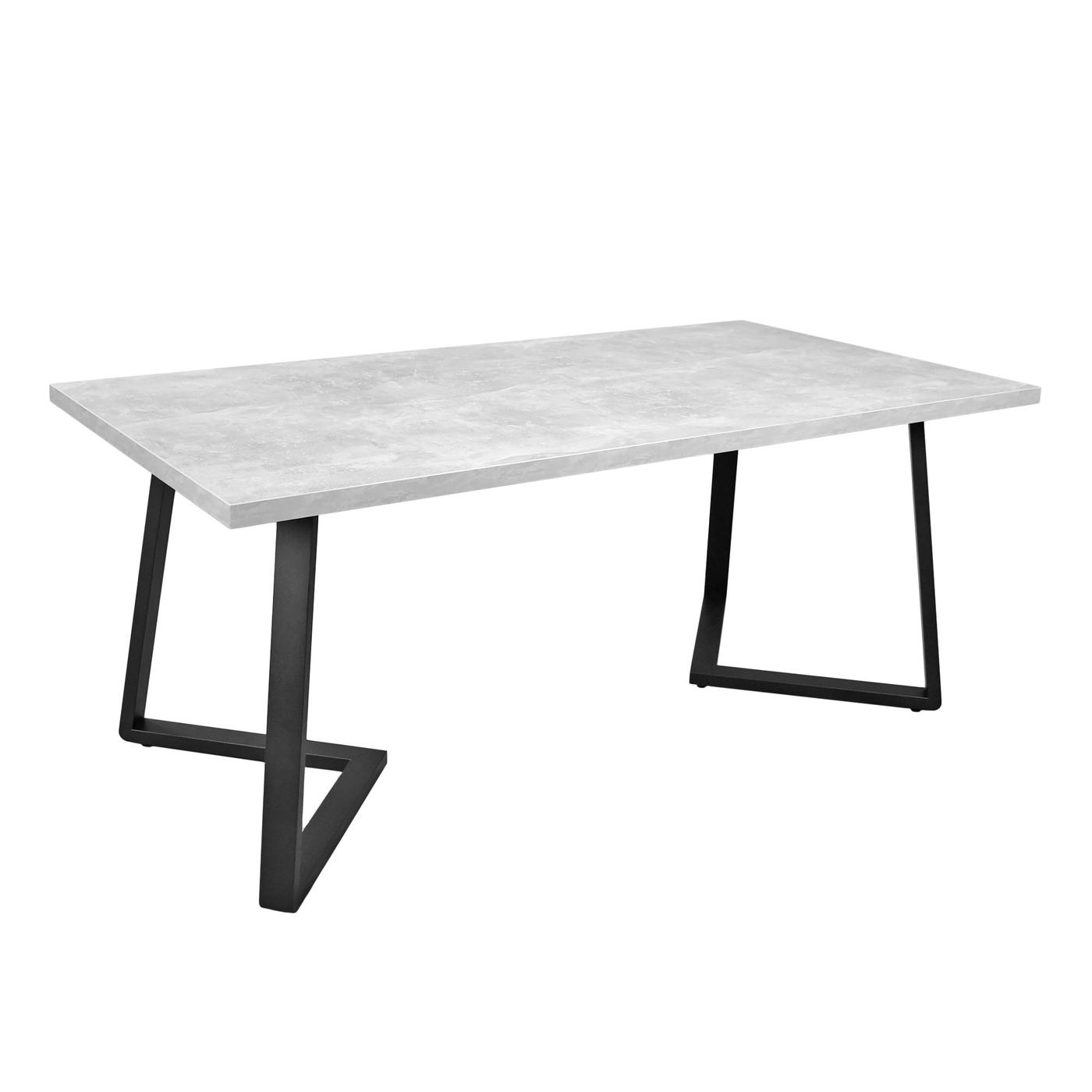 Masa de gradina DP Frida 1800x900  Beton/Black