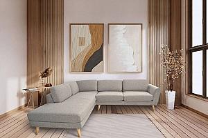 Canapea coltar DP Carla Grey L