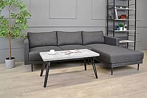 Canapea coltar DP Era Dark Grey R