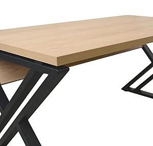 Masa de birou DP Sparta 1500x800 Sonoma/Black