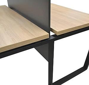 Masa de birou DP Duet Sonoma/Black