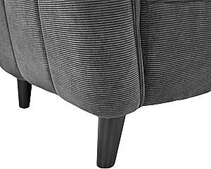 Fotoliu DP W310G Velvet Dark Grey