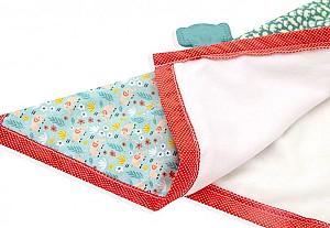 Jucarie bebelus BABYJEM Patchwork Rosie