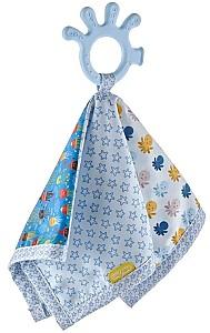 Jucarie bebelus BABYJEM Patchwork Blue