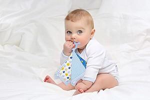 Jucarie bebelus BABYJEM Patchwork Blue