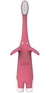 Periuta de dinti Dr. Brown's Roz (0-3 ani)