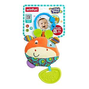 Jucarie bebelus winfun Girafa cu inel