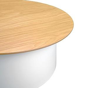 Masuta de cafea, reviste DP ILARIA Alb